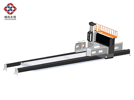 選配系統：西門子、發那科、三菱、新代工作臺寬*長：3500*12000mm龍門寬度：4500mm工作臺移動方向行程（X軸）：12500mm主軸滑座移動方向行程（Y軸）：5200mm主軸箱移動方向行程（Z軸）：1250mm選配1500mm主軸端面至工作臺面距離：1500mm選配2000mm